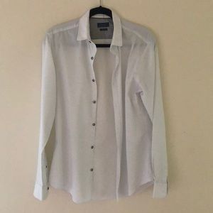 Zara man dress shirt slim fit medium